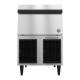 Hoshizaki F-330BAK-C Air-Cooled Self-Contained Mini Cubelet Ice Machine with Built-In Storage Bin - Up to 300 lb/24-Hour Ice Production