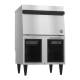 Hoshizaki F-330BAK Air-Cooled Self-Contained Flaker Ice Machine with Built-In Storage Bin, Up to 331 lb/24-Hour Ice Production - Left Angle View