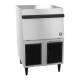 Hoshizaki F-330BAK Air-Cooled Self-Contained Flaker Ice Machine with Built-In Storage Bin, Up to 331 lb/24-Hour Ice Production - Top Left Angle View
