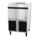 Hoshizaki F-330BAK Air-Cooled Self-Contained Flaker Ice Machine with Built-In Storage Bin, Up to 331 lb/24-Hour Ice Production - Top Right Angle View
