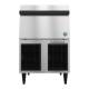 Hoshizaki F-330BAK Air-Cooled Self-Contained Flaker Ice Machine with Built-In Storage Bin - Up to 331 lb/24-Hour Ice Production
