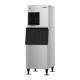 Hoshizaki F-422MAK-C Slim-Line Series Air-Cooled Modular Mini Cubelet Ice Machine, Up to 476 lb/24-Hour Ice Production - On Ice Storage Bin Right Angle View (Ice Storage Bin is Sold Separately)