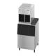 Hoshizaki F-801MAJ Slim-Line Series Air-Cooled Modular Flaker Ice Machine, Up to 751 lb/24-Hour Ice Production - On Ice Storage Bin Top Right Angle View (Ice Storage Bin is Sold Separately)