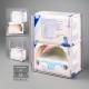 Poltex FACESHLD2VM-W Face Mask with Shield Holder, 2 Box Capacity - Wall Mount (Mask Boxes and Masks are Not Included)