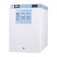 Accucold Compact All-Refrigerator with Front Control Panel, 2 Wire Shelves, Solid Door, 2.4 Cubic Feet - Left Angle