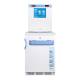 Accucold FF7LW-FS24LSTACKMED2 MED2 Series All-Refrigerator/All-Freezer Combination with StackRack, Right Handle Door, 6.9 Cubic Feet Total Capacity - Front View