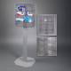 Poltex FIRSTAID-3STL First Aid Cabinet, Steel Stand - Components (First Aid Supplies are Not Included)