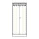 Capsa LP-XT2736-G-CATH FLX Classic Edition Metal Storage Cabinet with Powder Coat Finish and Double Glass Door, 6 FIFO Shelves - Drawing