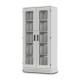 Capsa FLX Classic Edition Stainless Steel Storage Cabinet with Double Glass Door