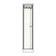 Capsa LP-XT2719-G-CATH FLX Classic Edition Metal Storage Cabinet with Powder Coat Finish and Single Glass Door, 3 FIFO Shelves - Drawing