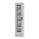Capsa FLX Classic Edition Stainless Steel Storage Cabinet with Single Glass Door