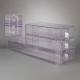 Poltex FOLEYSTAK Modular Foley Catheter Rack Starter Pack, 2-Pocket - Stacked Units