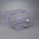 Poltex FRIDGEMED1265 Cold Storage Medication Lock Box, 12" W x 6" D x 5" H - Open