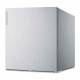 Accucold FS24LCSS Compact All-Freezer with Stainless Steel Exterior, 1 Wire Shelf, 1.4 Cubic Feet - Left Angle