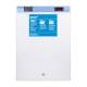 Accucold Compact All-Freezer with Front Control Panel, 2 Wire Shelves, Solid Door, 1.8 Cubic Feet - Front View