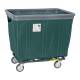R&B Wire Fully Sewn Vinyl Bumper Truck with 4 Swivel Casters - Forest Green