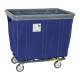 R&B Wire Fully Sewn Vinyl Bumper Truck with 4 Swivel Casters - Navy