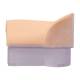 SurgMate FVA-B02 Advanced Femoral Vascular Access Trainer, Pad and Base, Back View