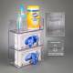 Poltex GB2BIN-W Dual Glove Box Holder with Bin - Wall Mount (Hand Sanitizer, Wipes, Glove Boxes, and Gloves are Not Included)