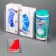 Poltex GB2WIPE-T Dual Glove Box Holder with Wipe Pack Dispenser - High Bond Tape Mount (Glove Boxes, Gloves, and Wipes are Not Included)