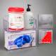 Poltex GBHSAN-T Glove Box Holder with Bin - High Bond Tape Mount (Hand Sanitizer, Wipes, Glove Box, and Gloves are Not Included)