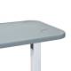 Lumex® GF8903P Composite Overbed Table, Non-Tilt, Chrome-Plated - Close-Up