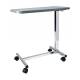Lumex® GF8903P Composite Overbed Table, Non-Tilt, Chrome-Plated - Side View