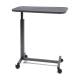 Lumex® GF8903PS Composite Overbed Table, Non-Tilt, Silver Vein Hammertone