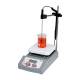 Globe Scientific GHS-380HS Digital Hotplate Stirrer with Ceramic-Coated Top Plate - Actual Use with Beaker, Temperature Sensor and Support Stand (Beaker, Temperature Sensor and Sensor Support Stand are sold separately)