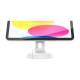 Compulocks GLDTABW GlideTab Display Stand for Tablet - White, Integrated Cable Management (Tablet is Not Included)