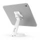 Compulocks GLDTABW GlideTab Display Stand for Tablet - White, Right Back Angled View (Tablet is Not Included)