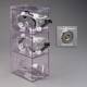 Poltex GOGGLE3-M Goggle Holder - 3 Position, Magnet Mount (Goggles and Safety Glasses are Not Included)