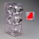 Poltex GOGGLE3-T Goggle Holder - 3 Position, High Bond Tape Mount (Goggles and Safety Glasses are Not Included)