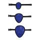 Phillips Safety Gonad/Ovarian Shield, Royal Blue - Black