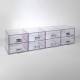 Poltex GOWNRMSYSDWR4x2,5 Gowning Room System - 8-Drawer Unit
