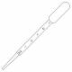 Transfer Pipets - Graduated to 3mL - Capacity 7.5mL - Total Length 148mm