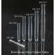 16mm x 125mm Borosilicate Glass Culture Tube - Overflow Capacity 19mL