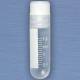 CryoClear Cryogenic Vial 2.0mL - Internal Threads - Attached Screwcap - Round Bottom - Sterile