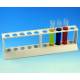 10-Place Tube Rack for 16mm/17mm Tubes - Polypropylene - White