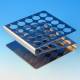 25-Place Stainless Steel Z Shape Tube Racks