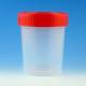 4oz Specimen Container with 1/4-Turn Red Screw Cap - Non-Sterile