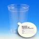 6.5 oz Specimen Container with Pour Spout - Paper Lid Included - Non-Sterile