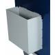 Specialty Package: AL680435 Aluminum Waste Container with Mounting Bracket - No Lid