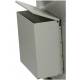 Specialty Package: #AL680436 Aluminum Waste Container with Lid