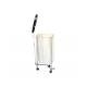 Creative Living Medical HAM2202-01 MRI Stainless Steel Hamper with Foot Operated Lid (Hamper Bag, SKU HAM2203-01, is sold separately)