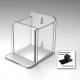Poltex HANDSANLFIX-V Hand Sanitizer Holder with Fixed Drip Tray - Large, VELCRO® Mount