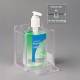 Poltex HANDSANSFIX-W Hand Sanitizer Holder with Fixed Drip Tray - Small, Wall Mount (Hand Sanitizer is Not Included)