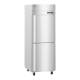 Hoshizaki HC1A-HS-HS Steelheart® Series Single-Section Pass-Thru Heated Cabinet with 3 Wire Shelves, Stainless Steel Half Doors, 23.68 Cubic Feet - Left Angle View