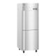 Hoshizaki HC1A-HS Steelheart® Series Single-Section Heated Cabinet with 3 Wire Shelves, Stainless Steel Half Doors, 22.62 Cubic Feet - Left Angle View