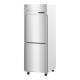Hoshizaki HC1A-HS Steelheart® Series Single-Section Heated Cabinet with 3 Wire Shelves, Stainless Steel Half Doors, 22.62 Cubic Feet - Right Angle View